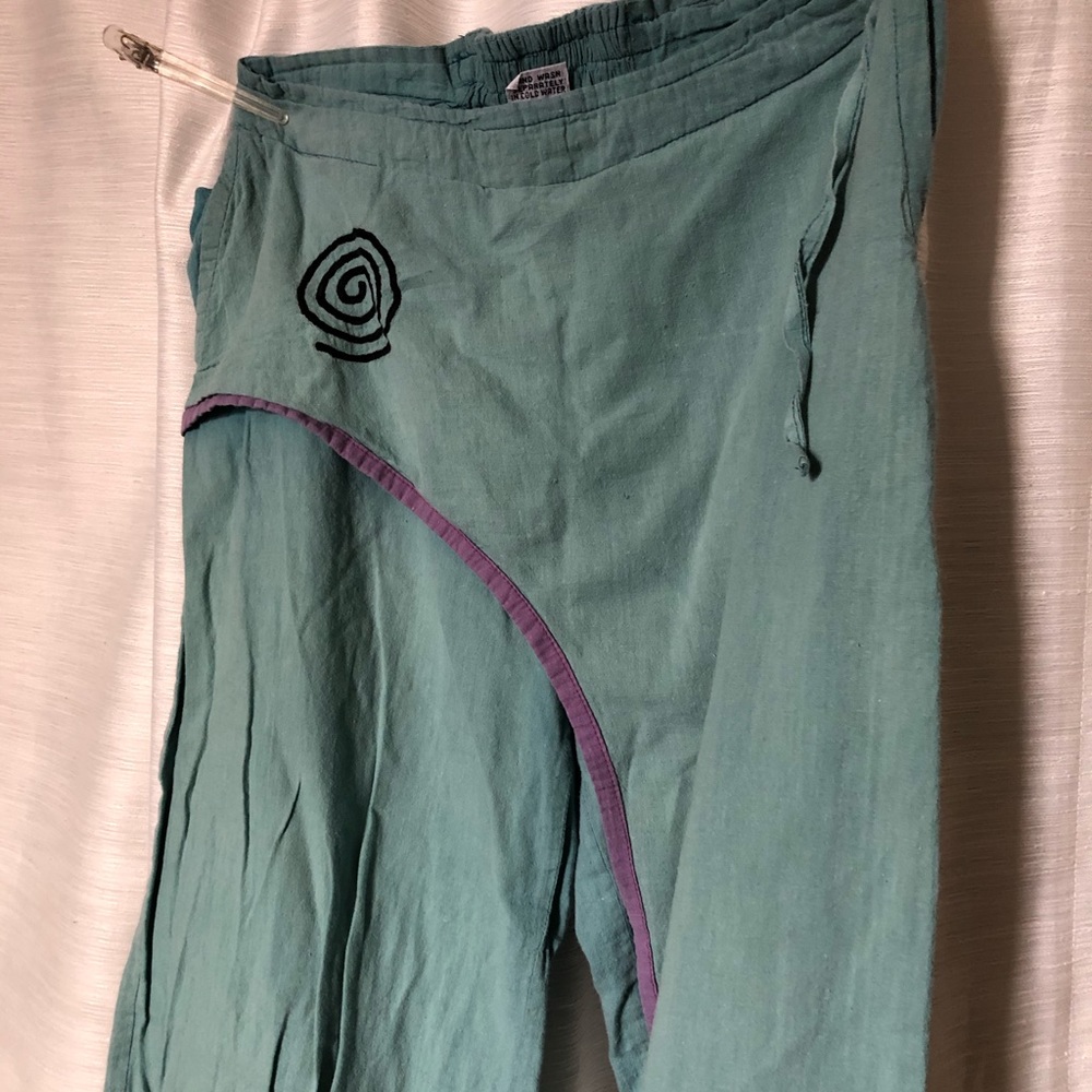 Middle eastern cotton/linen blend pants